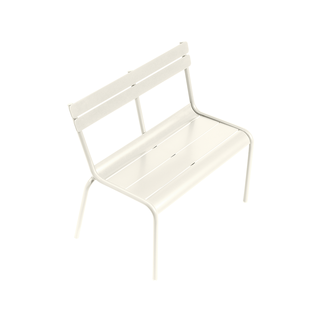 Banc Luxembourg Kid — Gris argile