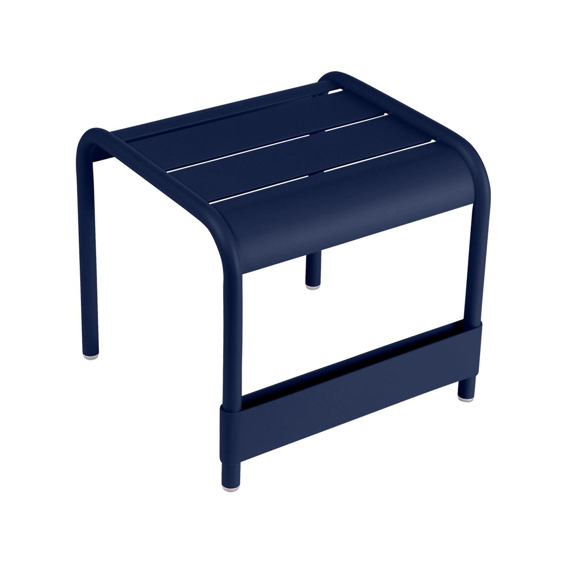 Table basse Luxembourg Repose-pieds 42 x 44 cm — Bleu abysse