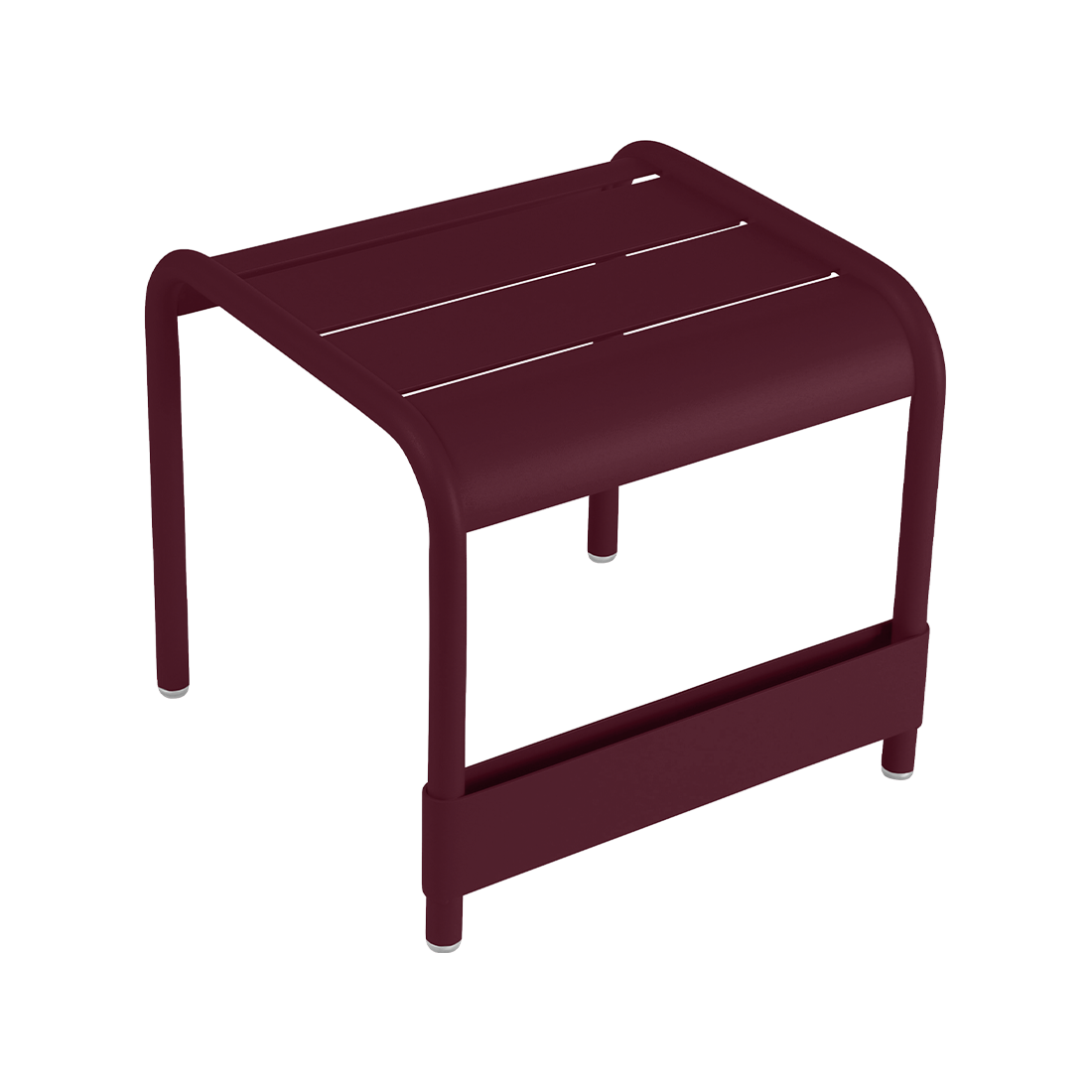 Table basse Luxembourg Repose-pieds 42 x 44 cm — Cerise noire