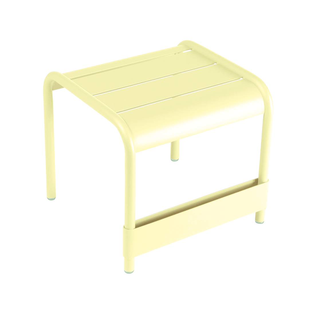 Table basse Luxembourg Repose-pieds 42 x 44 cm — Citron givré