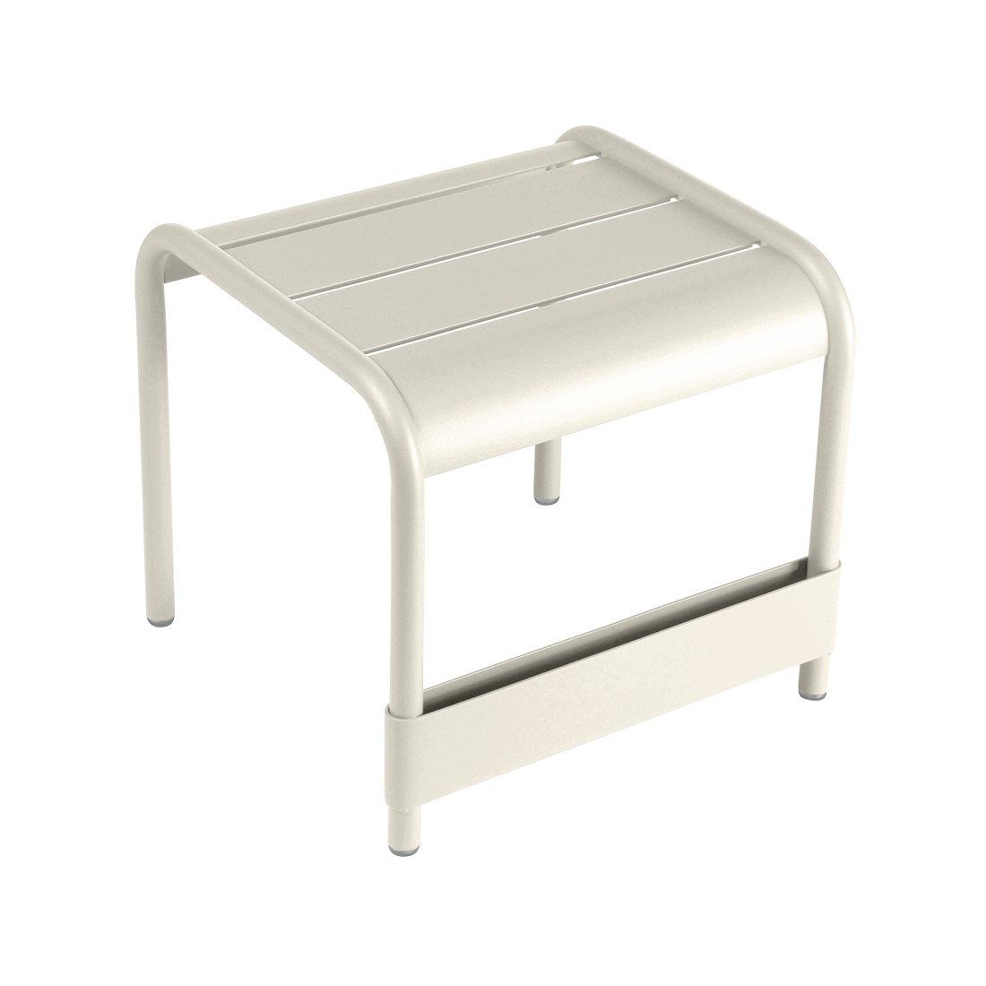 Table basse Luxembourg Repose-pieds 42 x 44 cm — Gris argile