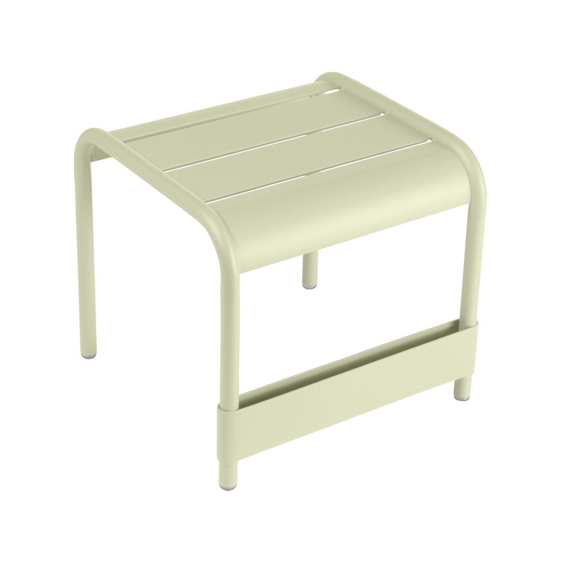 Table basse Luxembourg Repose-pieds 42 x 44 cm — Vert tilleul