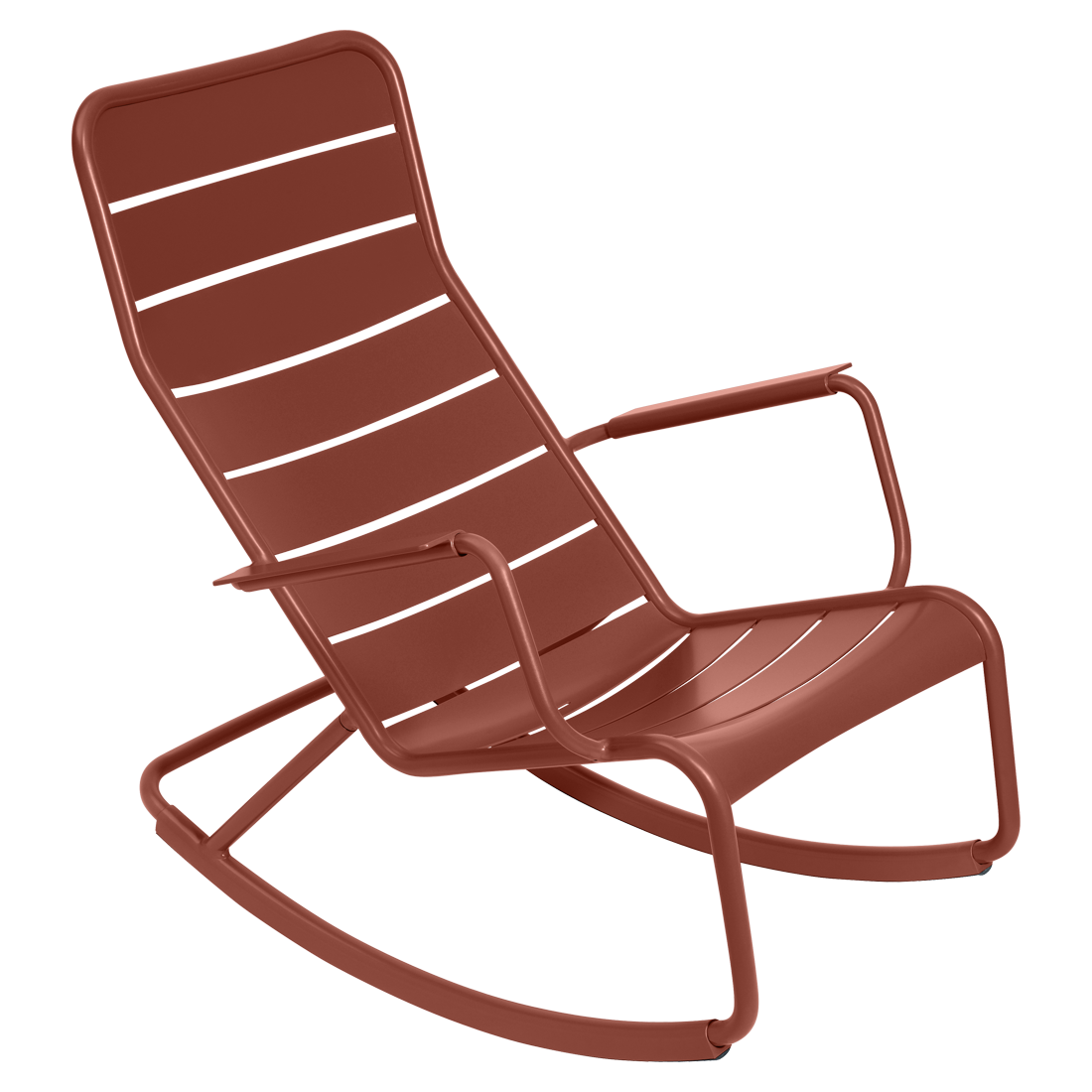 Fauteuil Luxembourg Rocking Chair — Ocre rouge