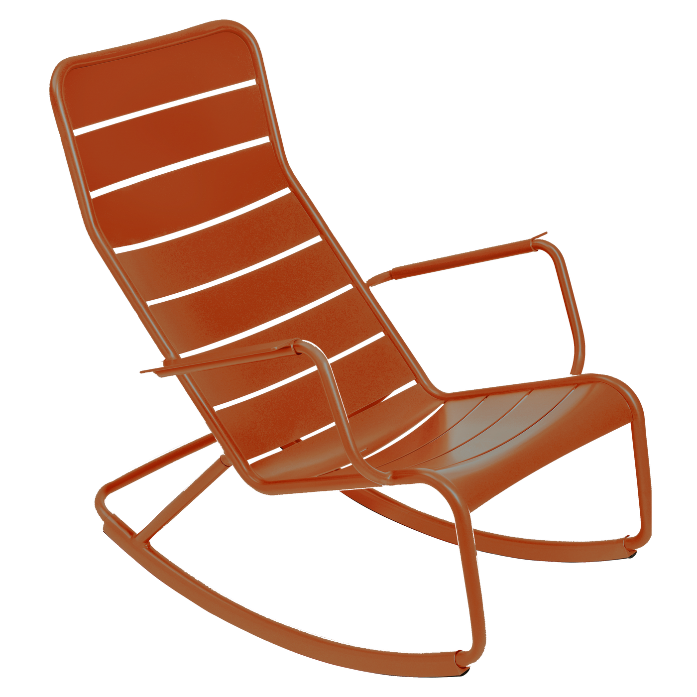 Fauteuil Luxembourg Rocking Chair — Orange confite
