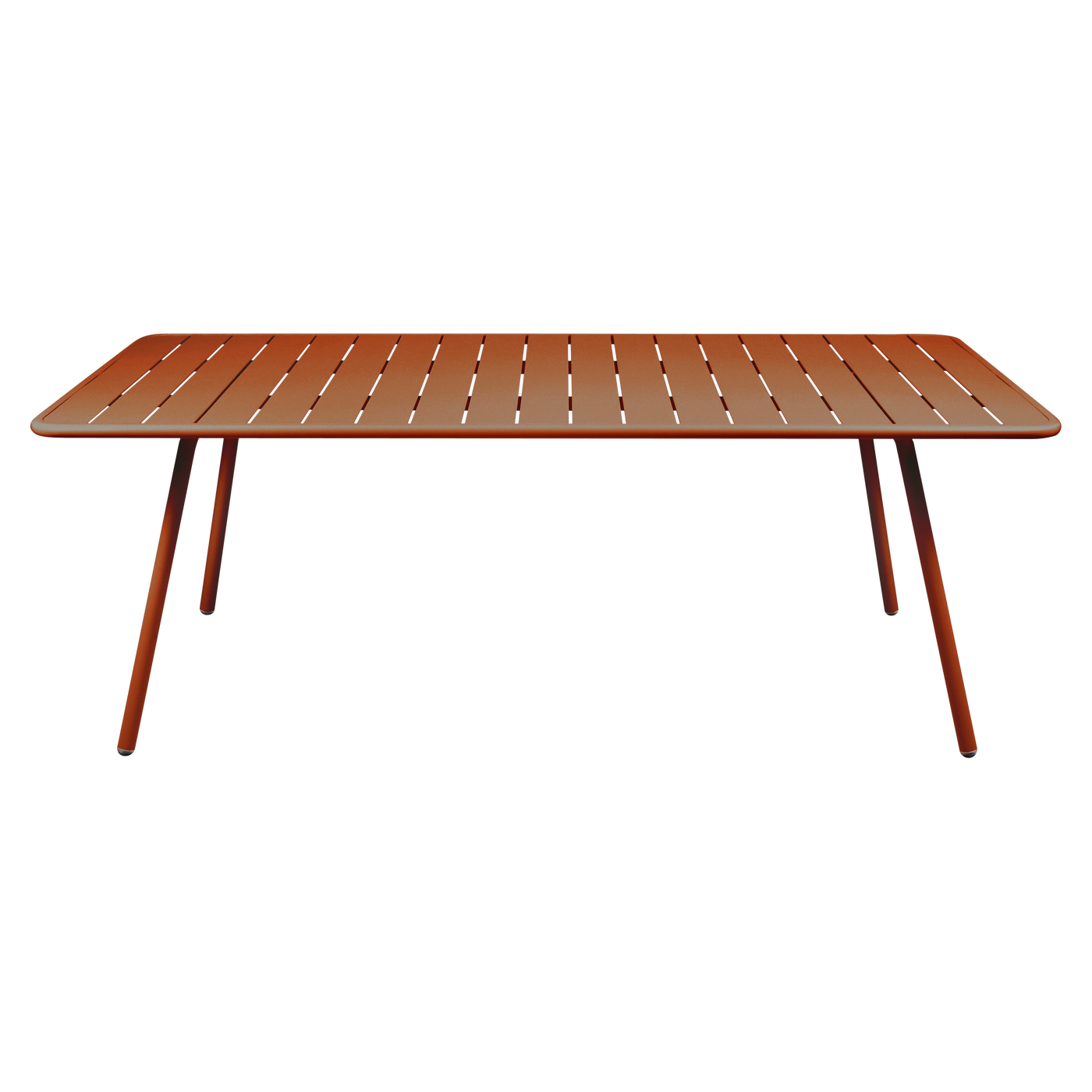 Table Luxembourg 207 x 100 cm — Orange confite