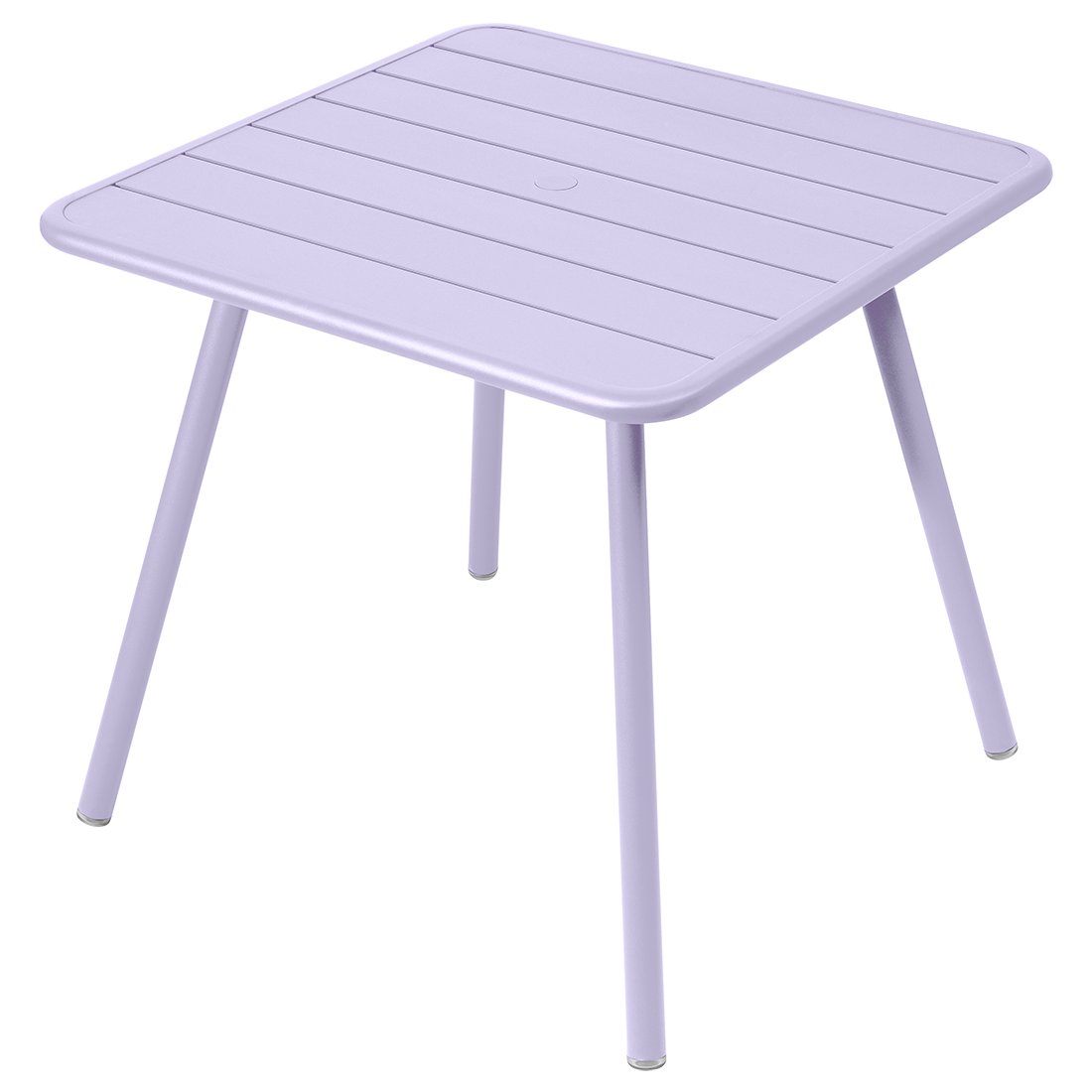 Table Luxembourg 4 Pieds 80 x 80 cm — Guimauve
