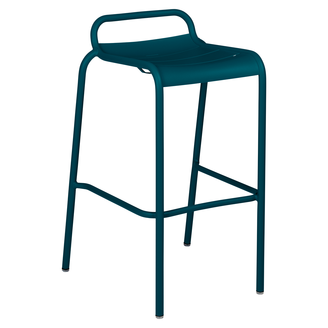 Tabouret Luxembourg de Bar — Bleu acapulco
