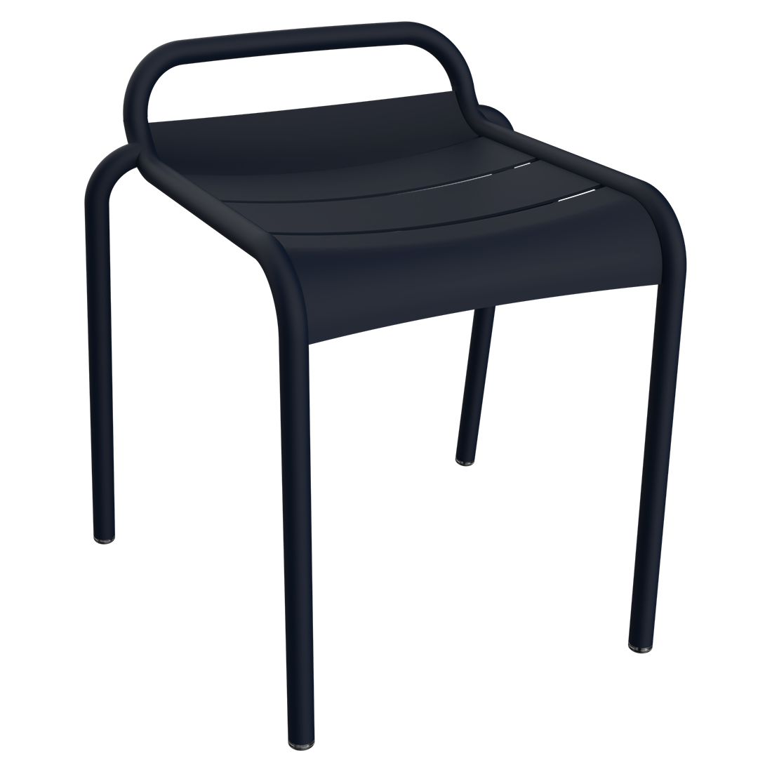 Tabouret Luxembourg — Bleu abysse