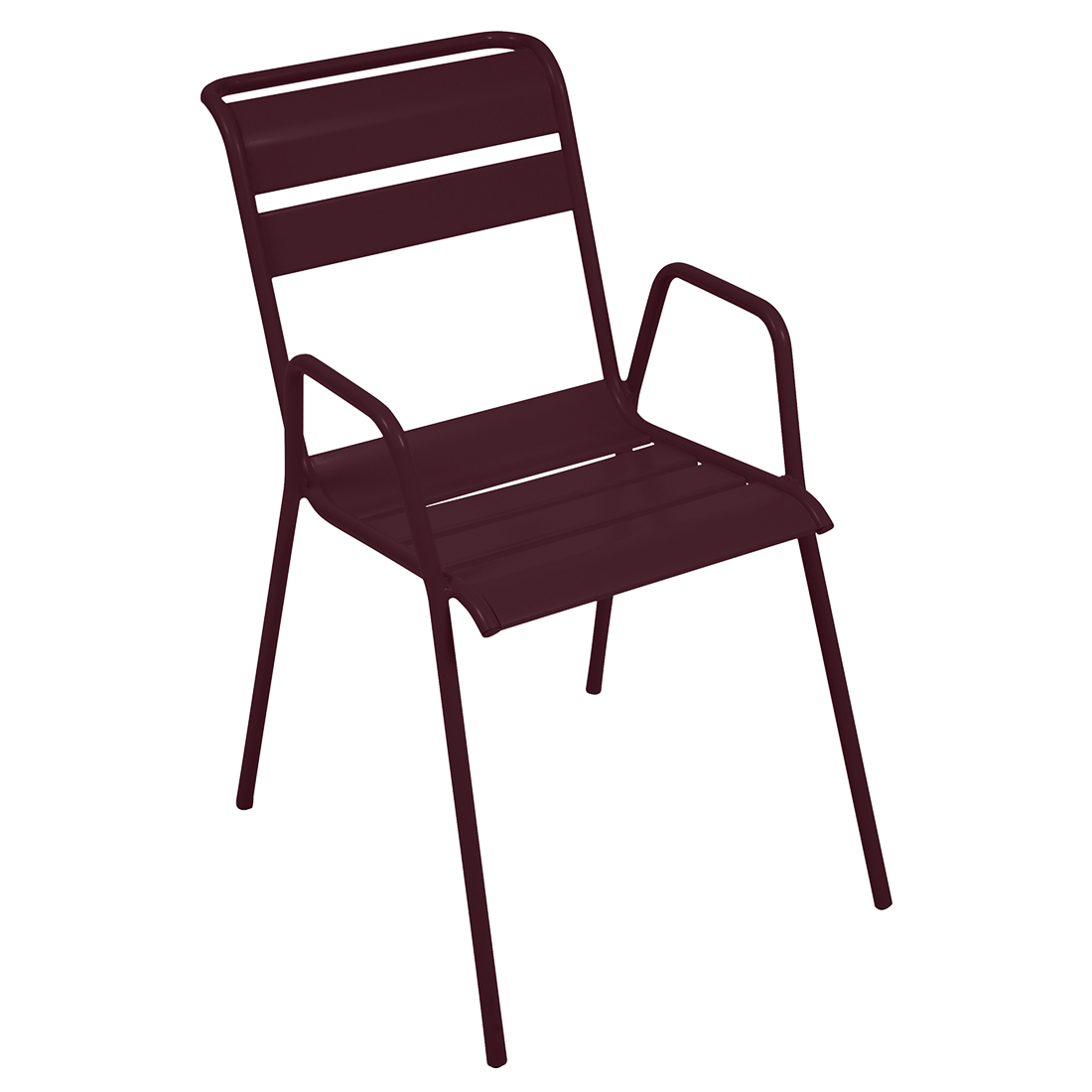 Fauteuil Monceau — Cerise noire
