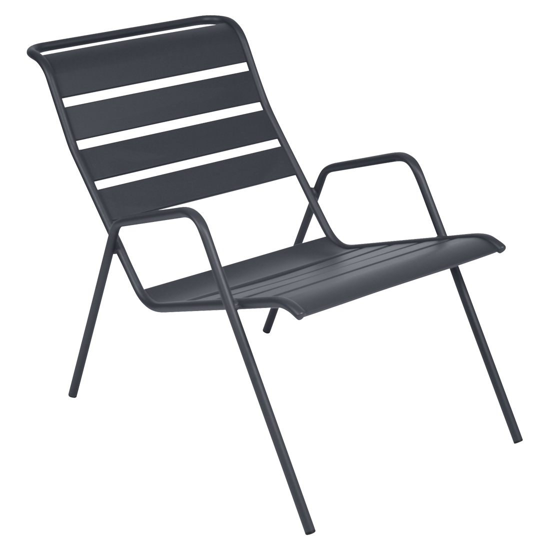 Fauteuil Monceau Bas — Carbone