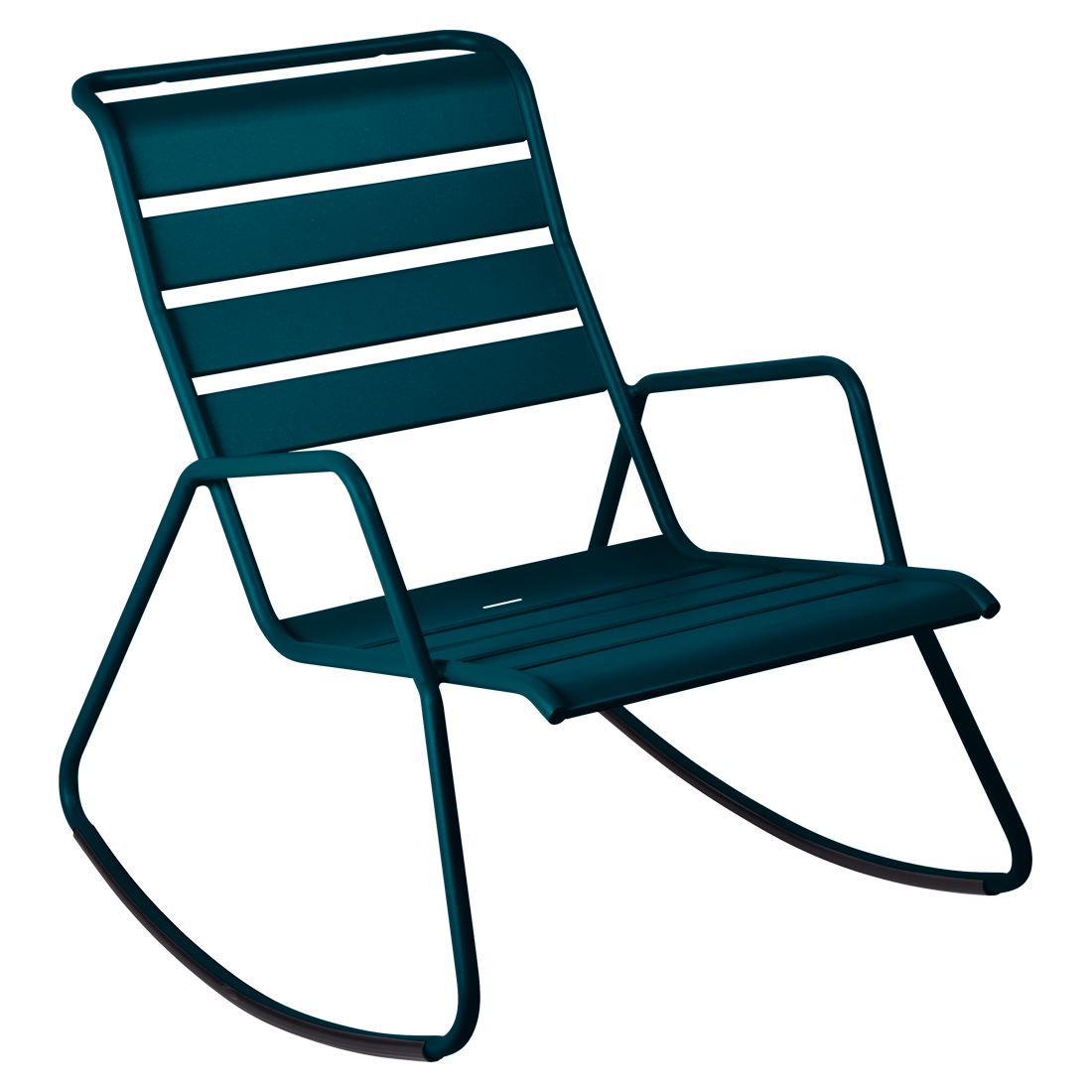Fauteuil Monceau Rocking Chair — Bleu acapulco
