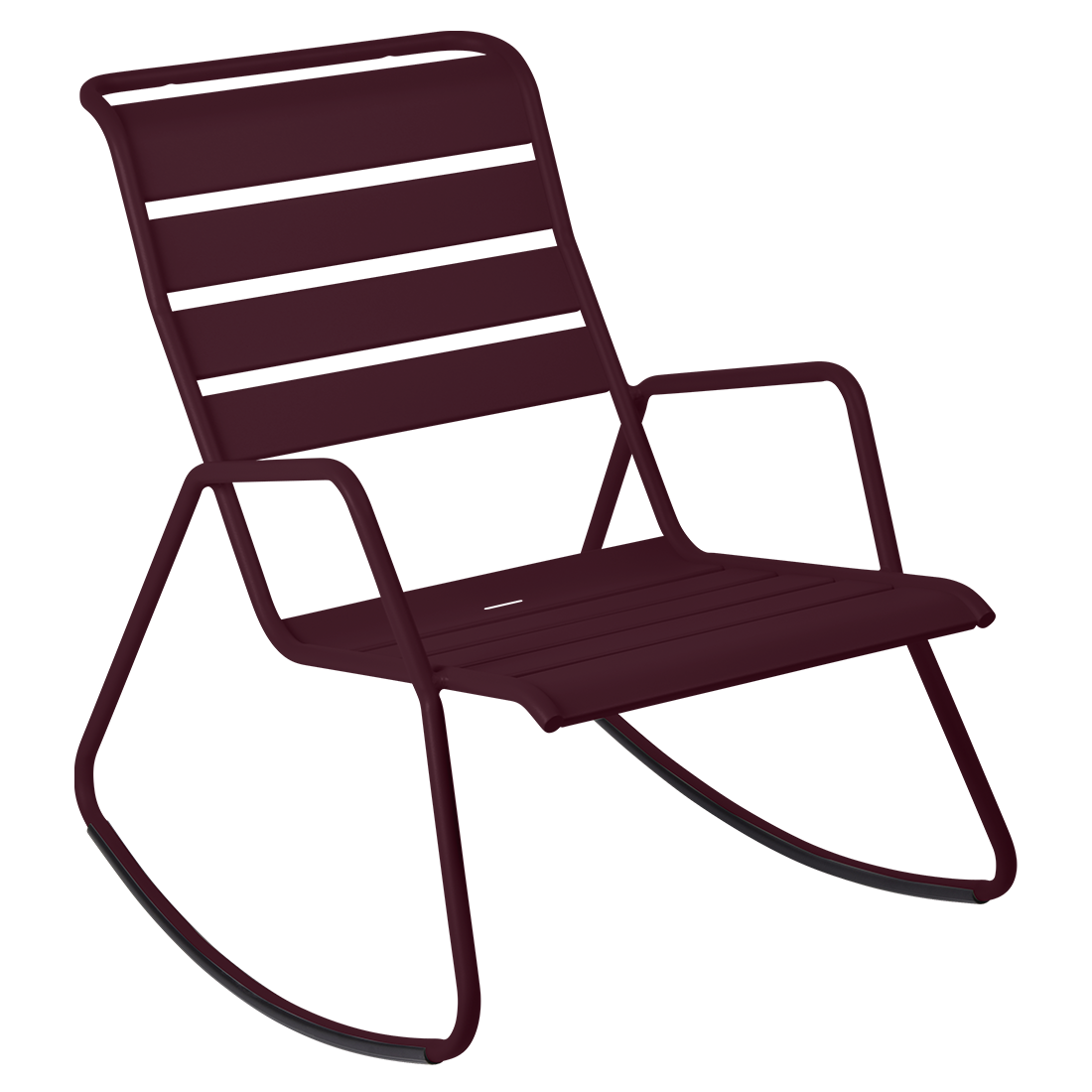 Fauteuil Monceau Rocking Chair — Cerise noire