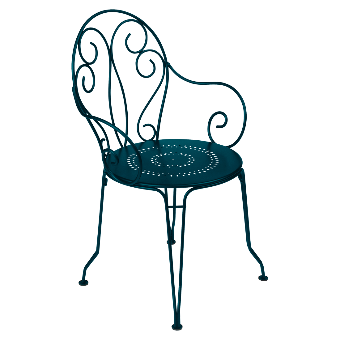 Fauteuil Montmartre — Bleu acapulco