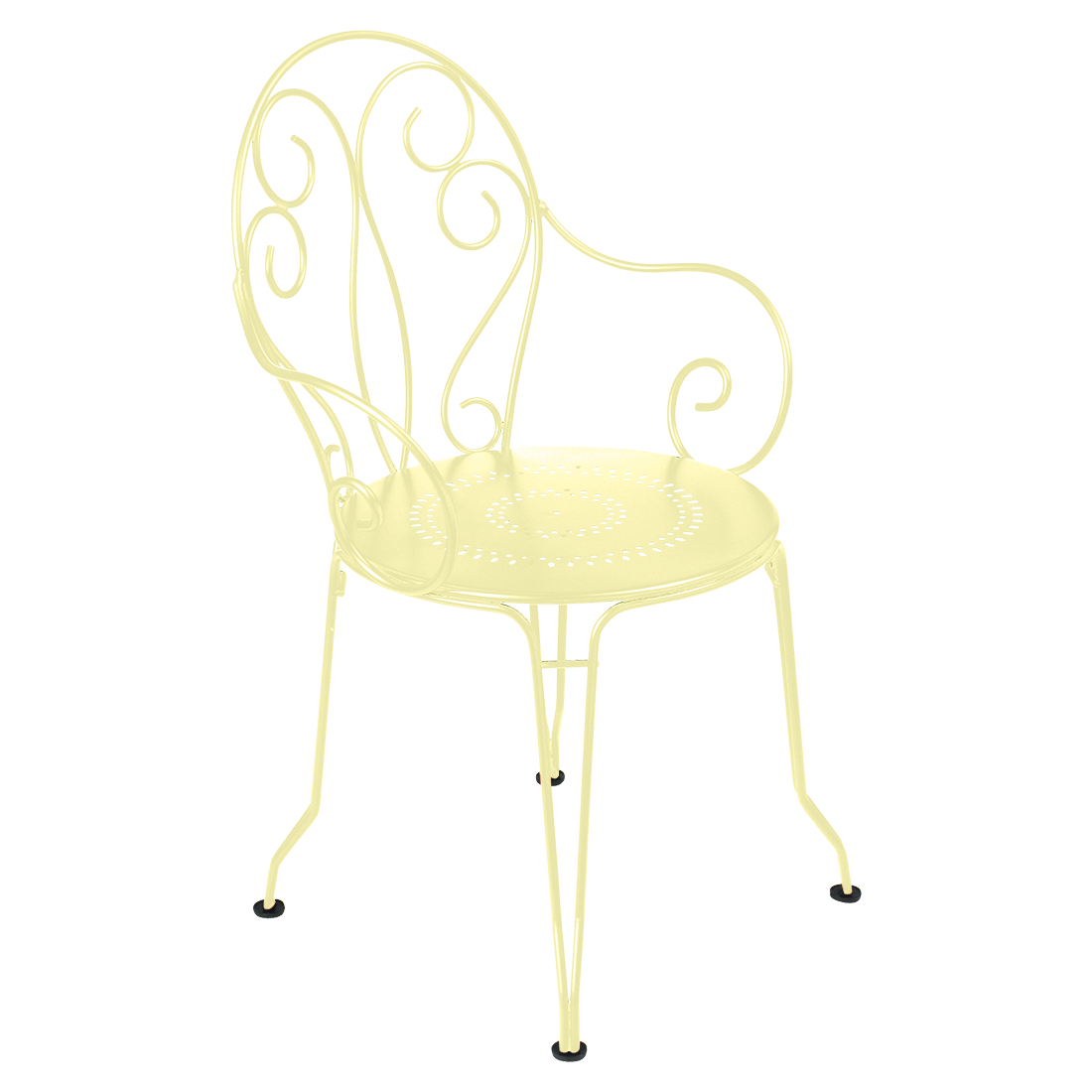 Fauteuil Montmartre — Citron givré