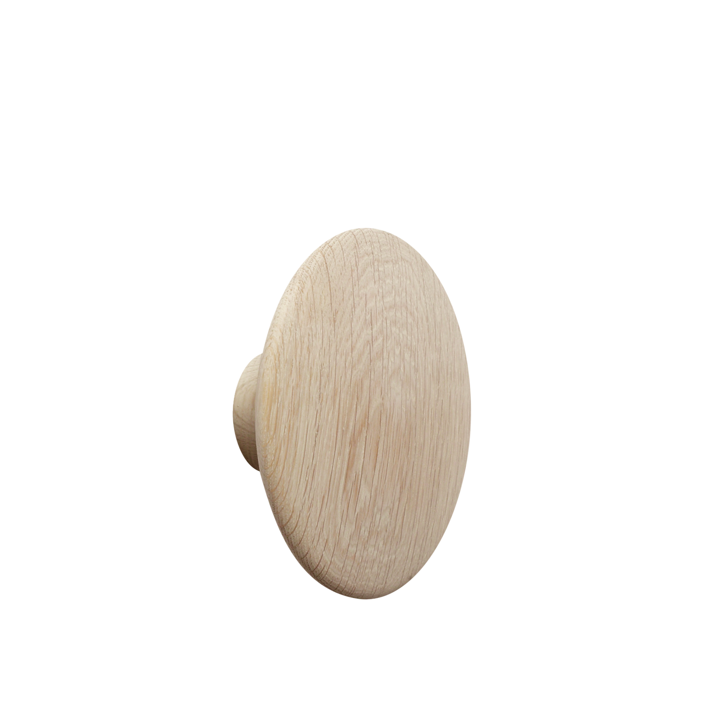 Patère The Dots Wood Ø 17 cm Chêne