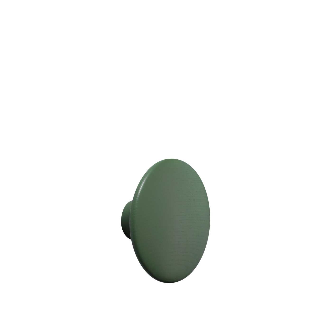 Patère The Dots Wood Ø 13 cm Vert poussiéreux