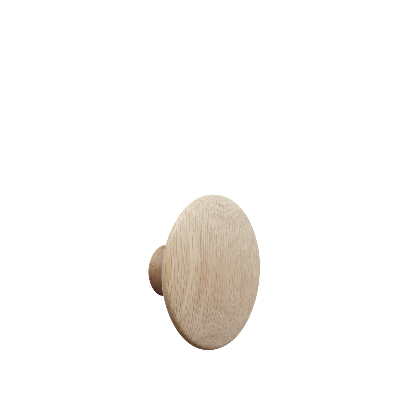 Patère The Dots Wood Ø 13 cm Chêne