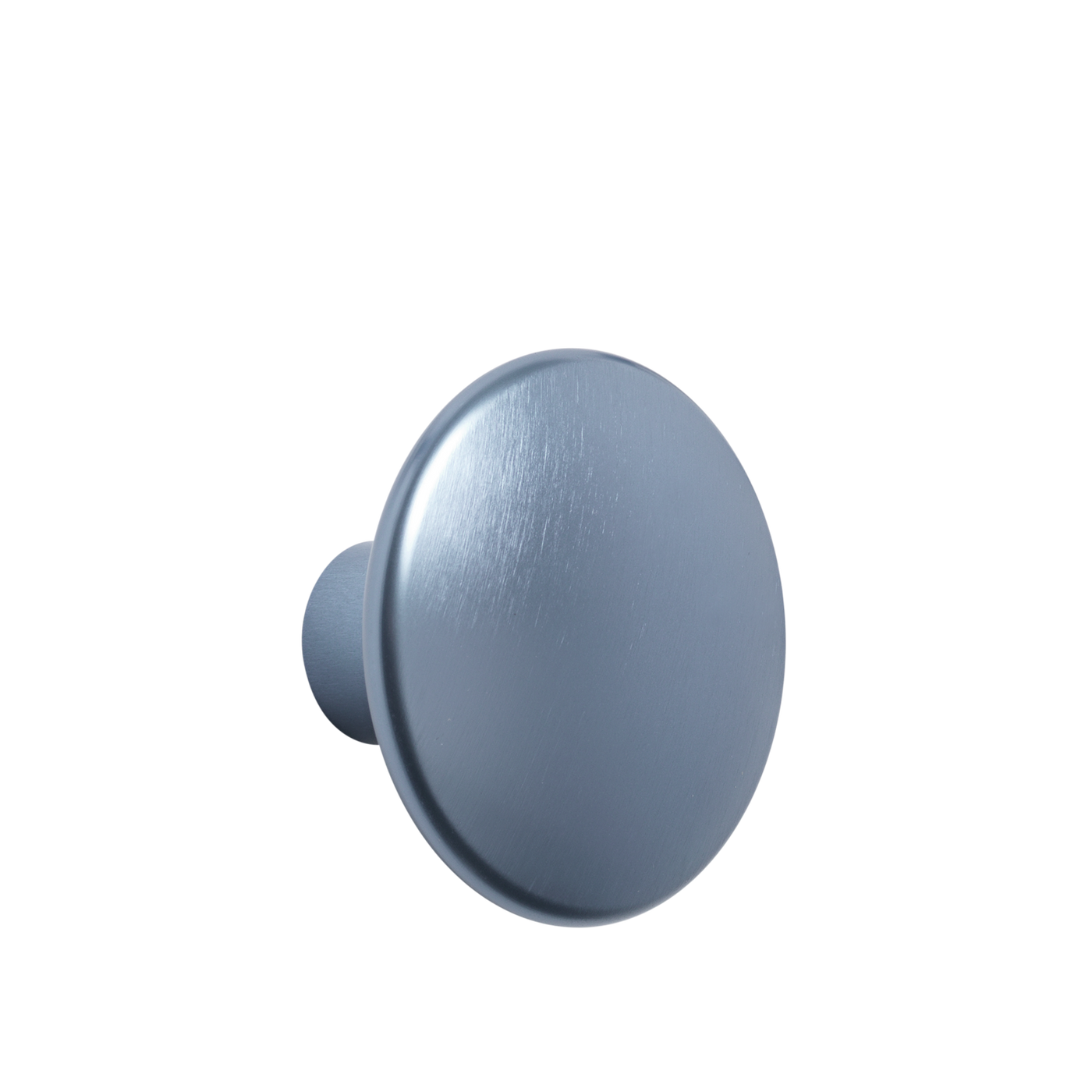 Patère The Dots Metal Ø 5 cm Bleu pâle