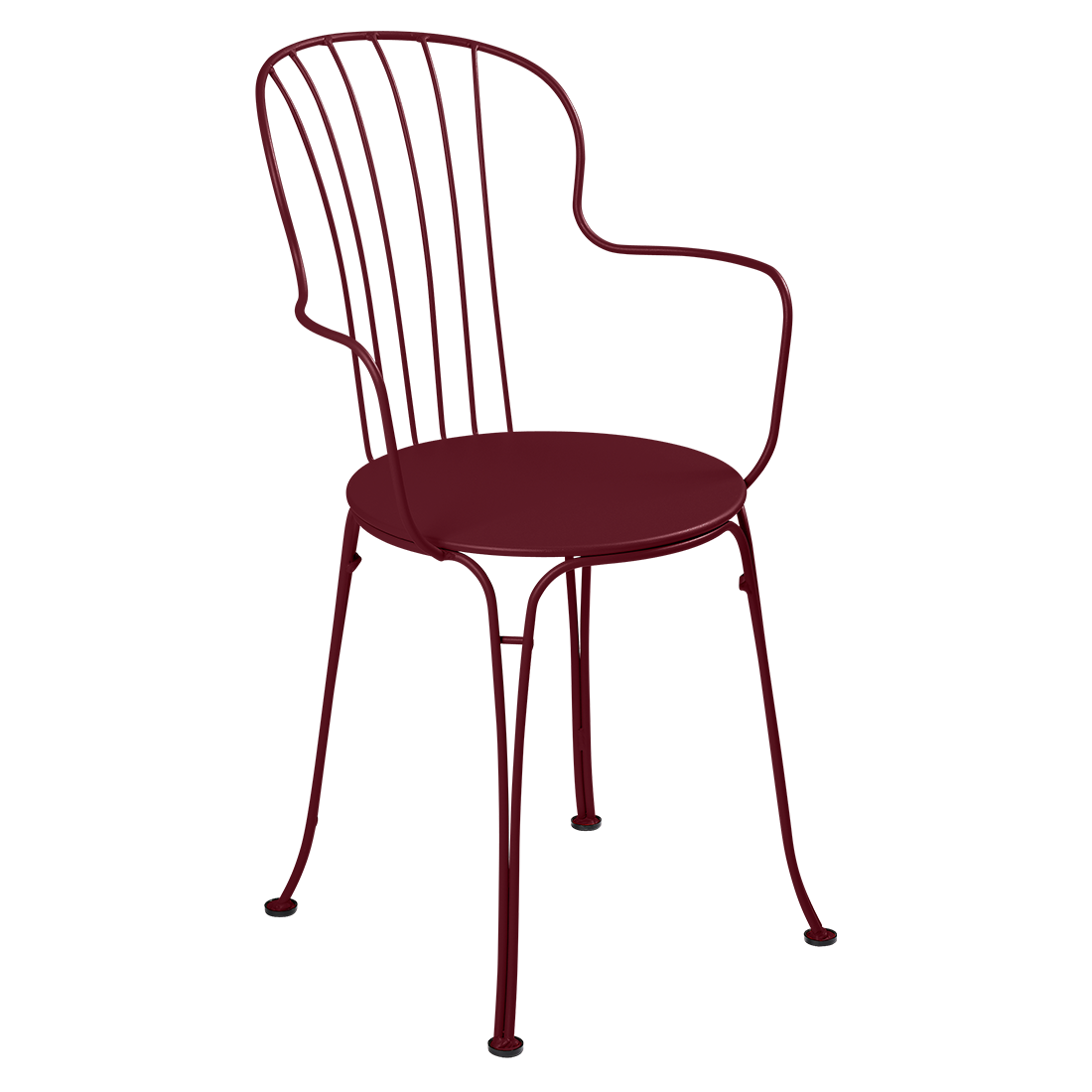 Fauteuil Opéra+ — Cerise noire