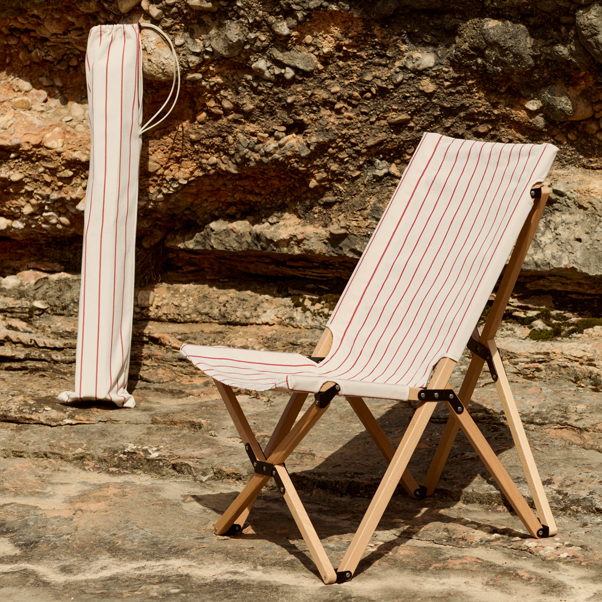 Chaise Outdoor Market Pliant — ambiance