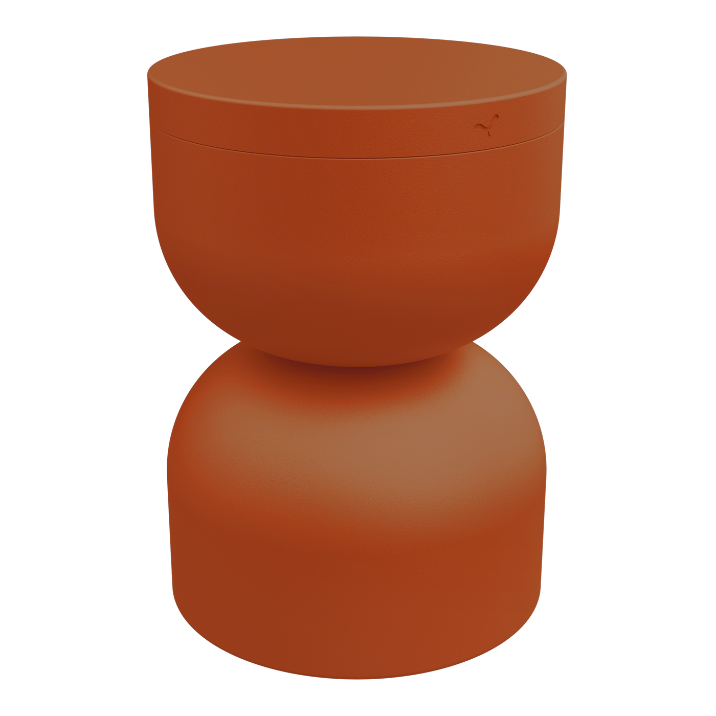 Tabouret Piapolo — Orange confite