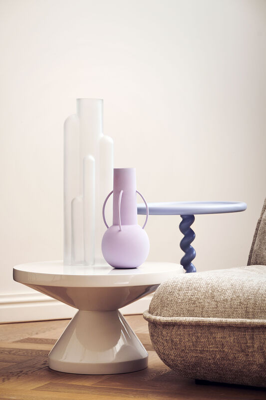Table basse Zig Zag, beige