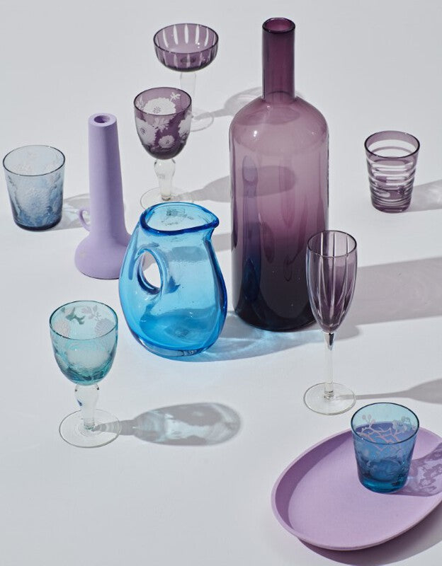 Pichet With Hole Light Blue