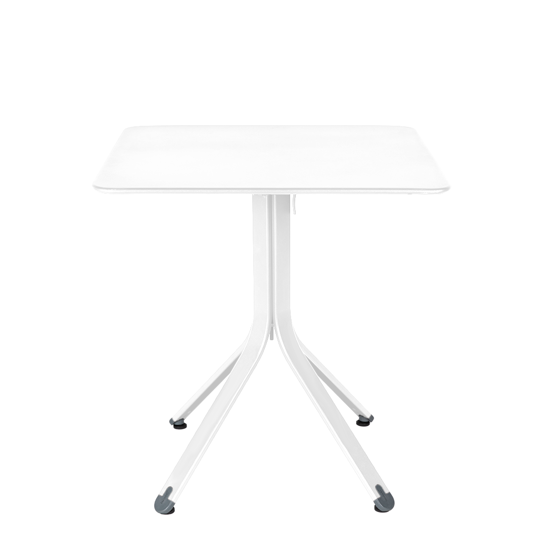 Table Rest'o 71 x 71 cm — Blanc coton