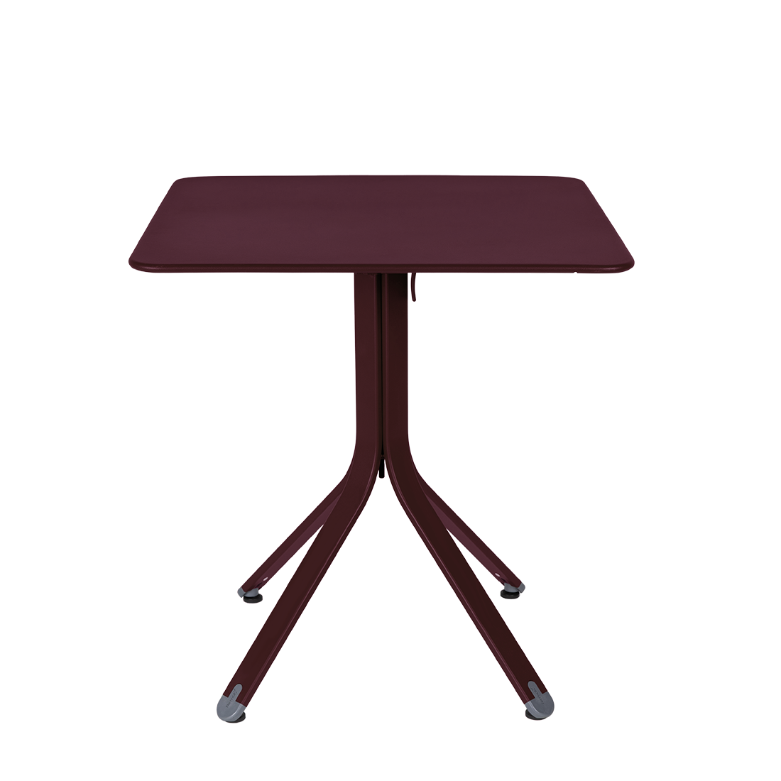 Table Rest'o 71 x 71 cm — Cerise noire