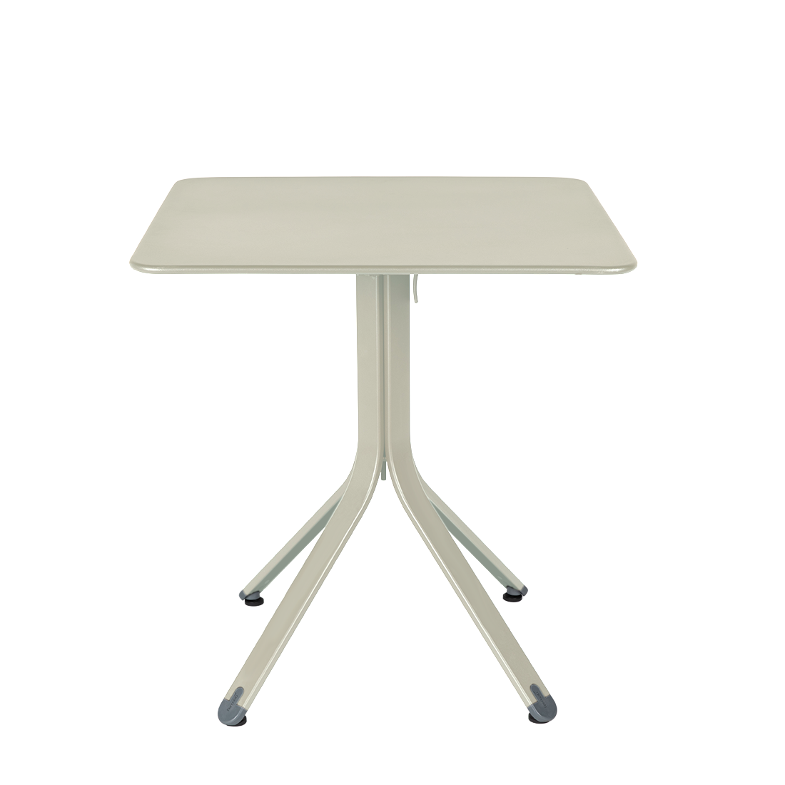 Table Rest'o 71 x 71 cm — Gris argile