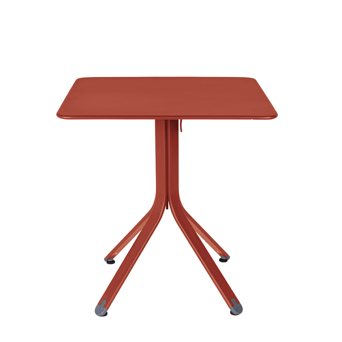 Table Rest'o 71 x 71 cm — Ocre rouge