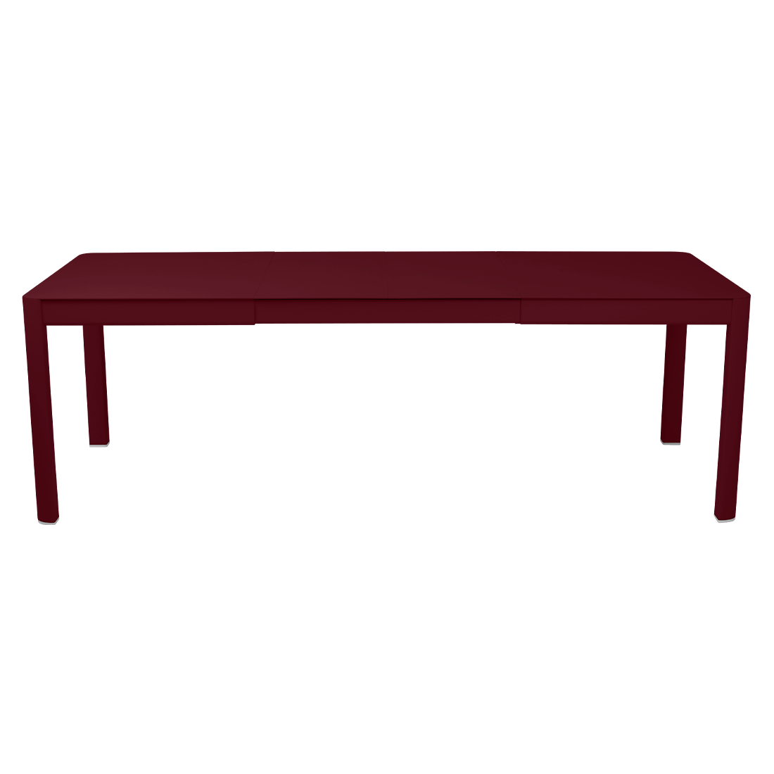Table Ribambelle 2 Allonges 149/234 x 100 cm — Cerise noire