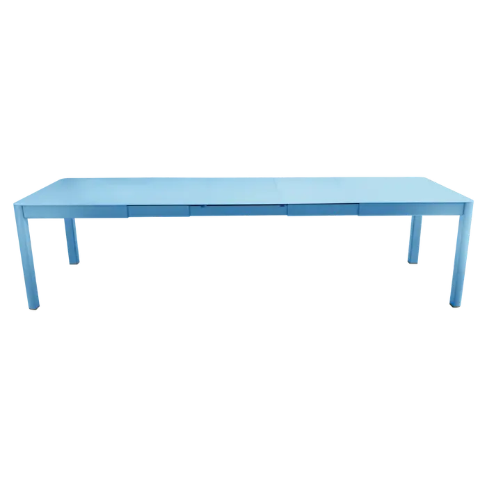 Table Ribambelle 3 Allonges Xl 149/299 x 100 cm — Bleu Maya