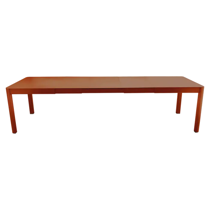 Table Ribambelle 3 Allonges Xl 149/299 x 100 cm — Orange Confite