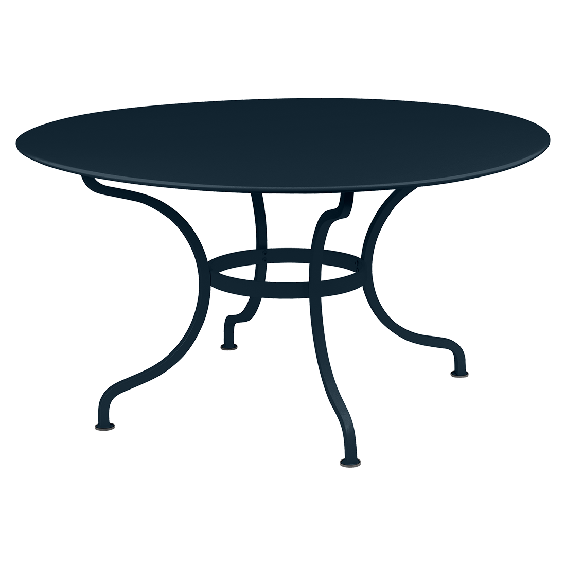 Table Romane Ø 137 cm — Bleu abysse