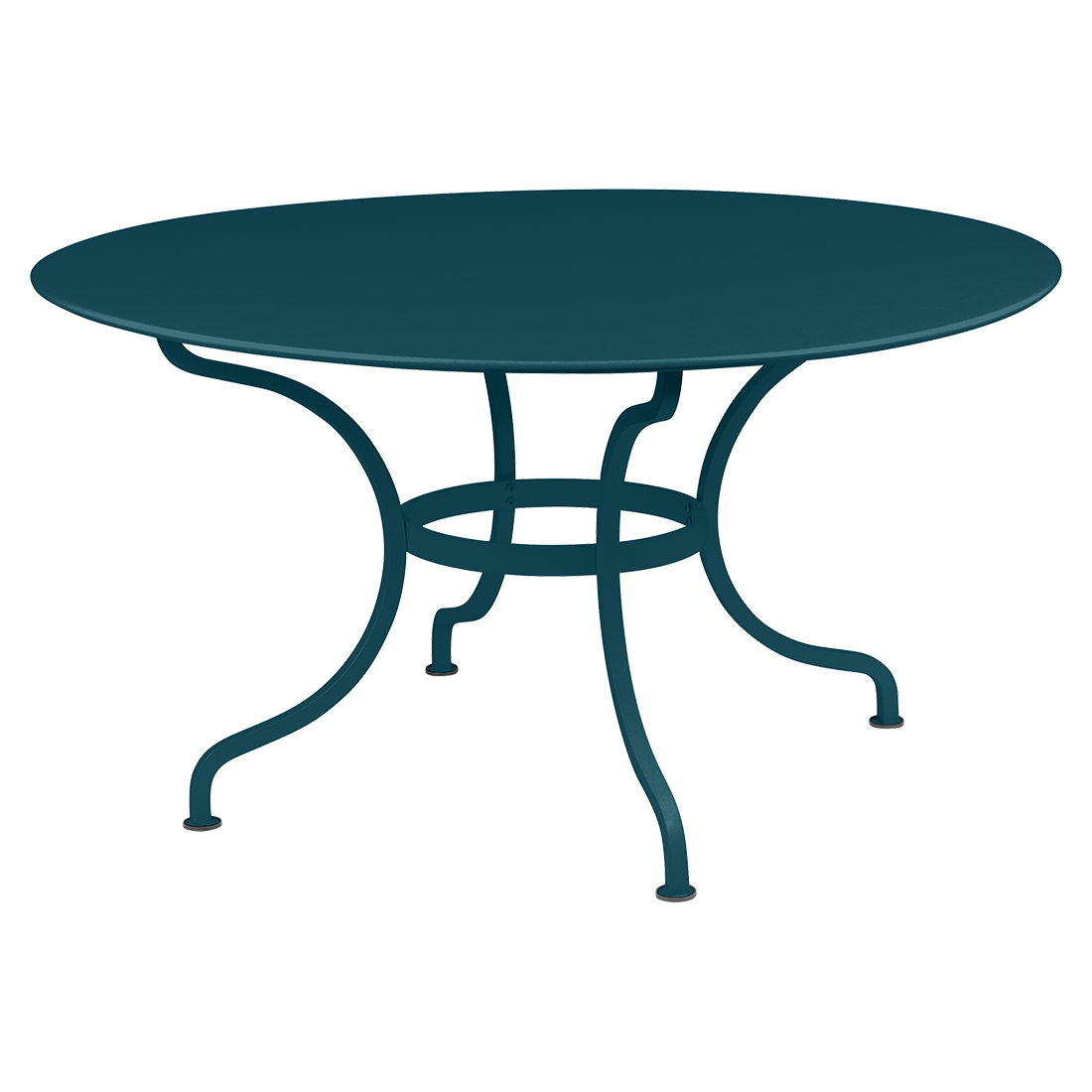 Table Romane Ø 137 cm — Bleu acapulco