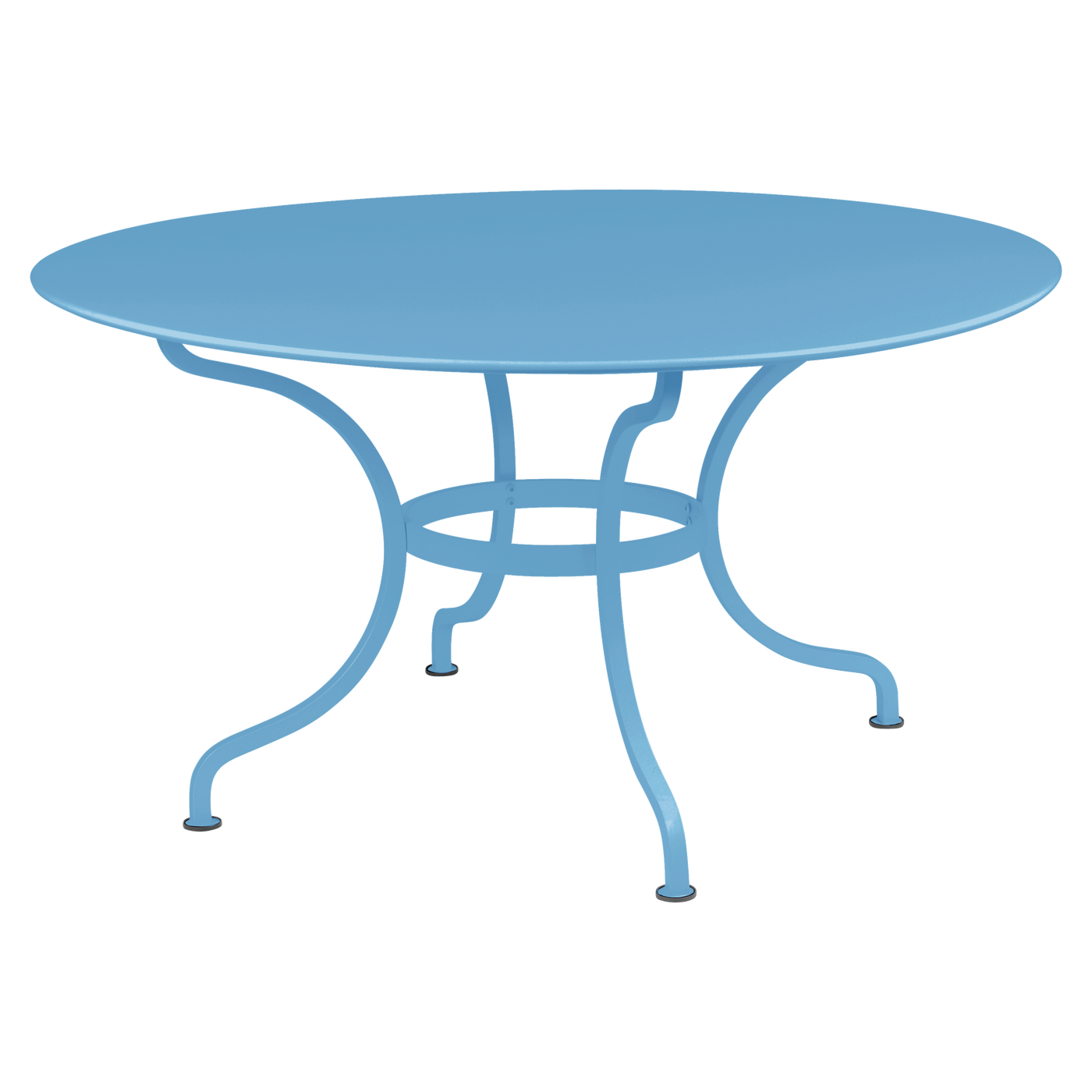 Table Romane Ø 137 cm — Bleu maya
