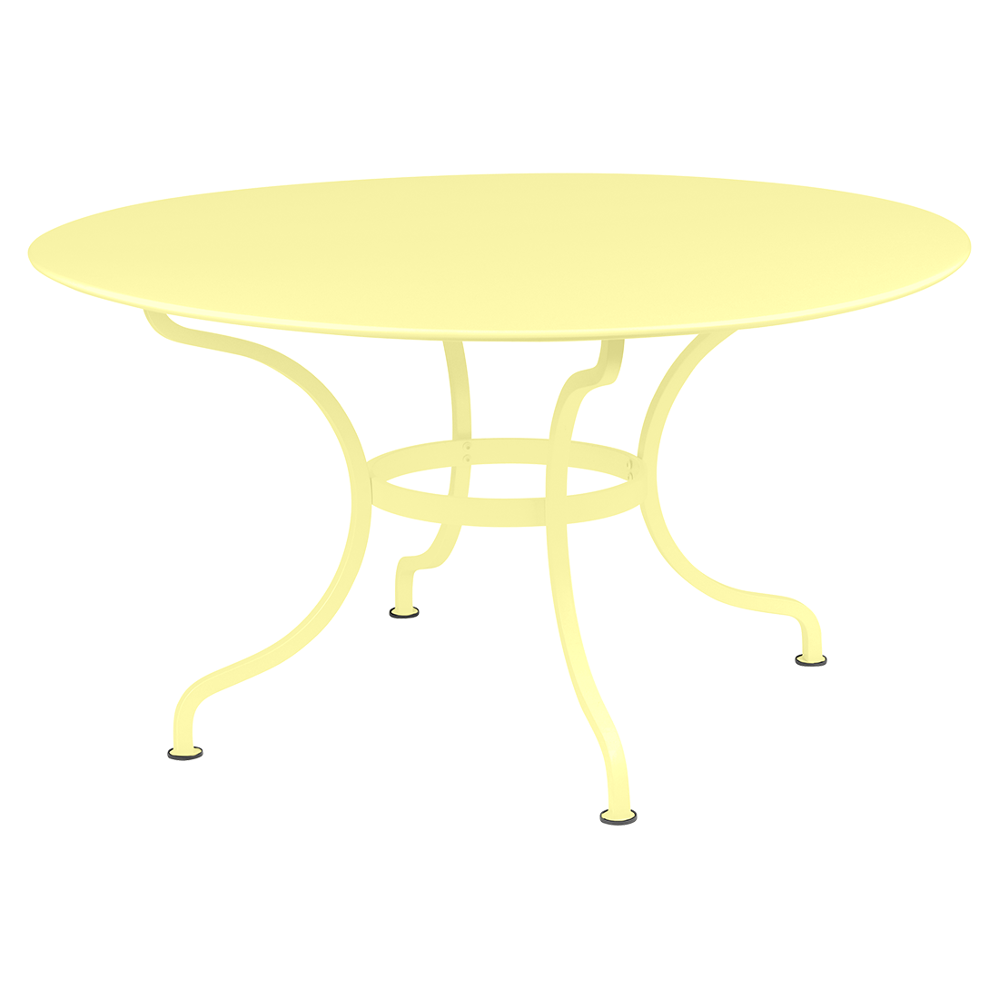 Table Romane Ø 137 cm — Citron givré