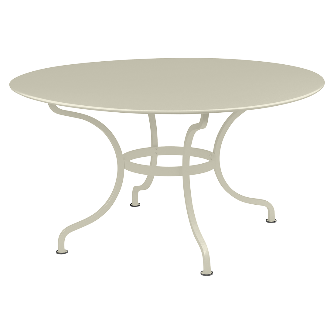 Table Romane Ø 137 cm — Gris argile