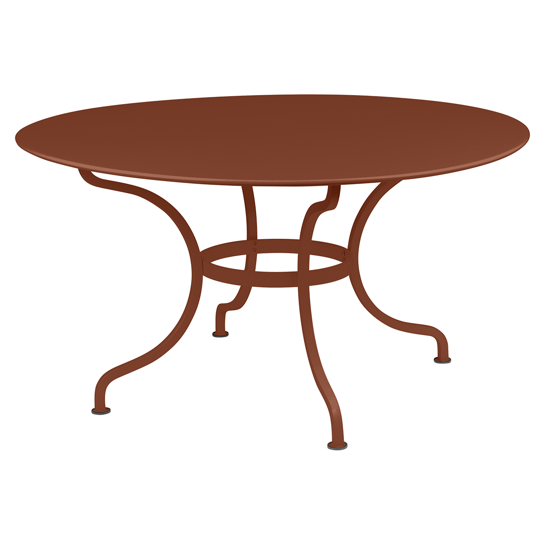 Table Romane Ø 137 cm — Ocre rouge