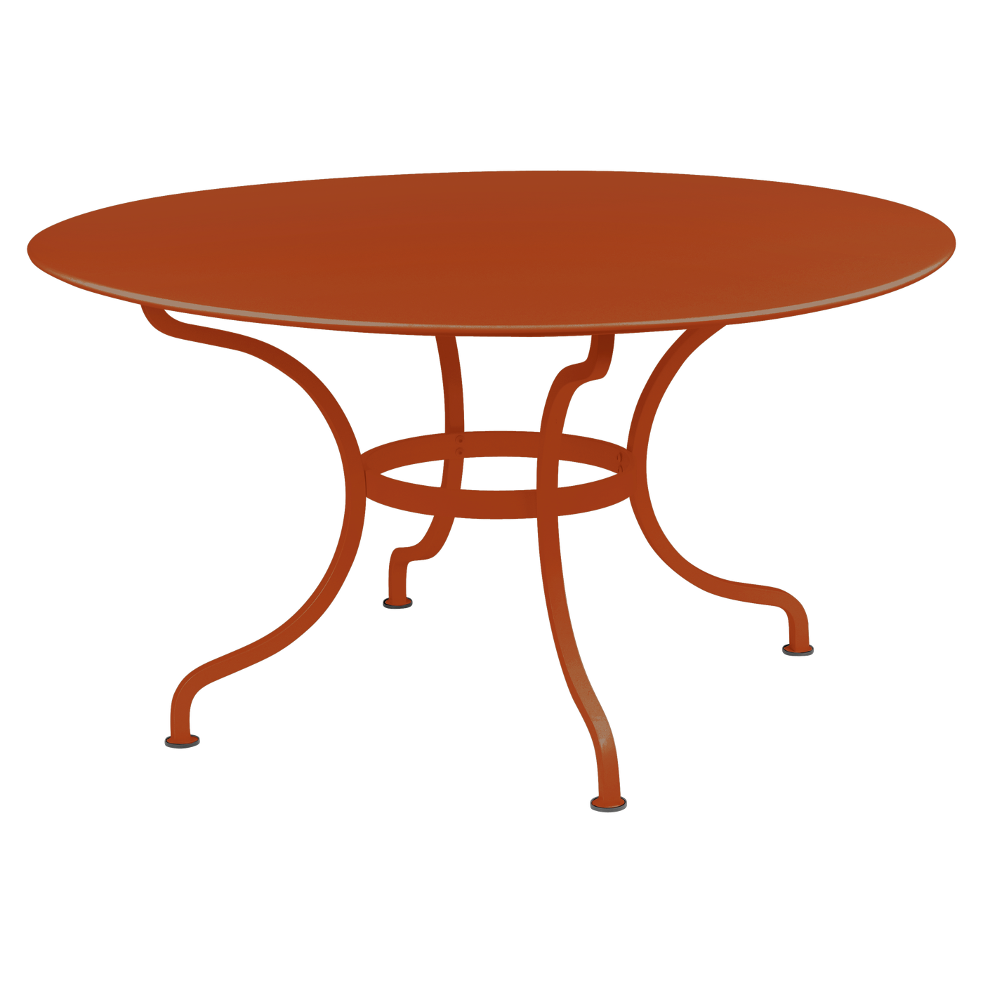 Table Romane Ø 137 cm — Orange confite