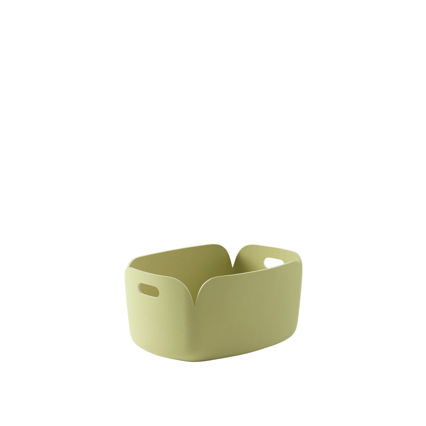 Panier de rangement Restore — grand — Vert beige