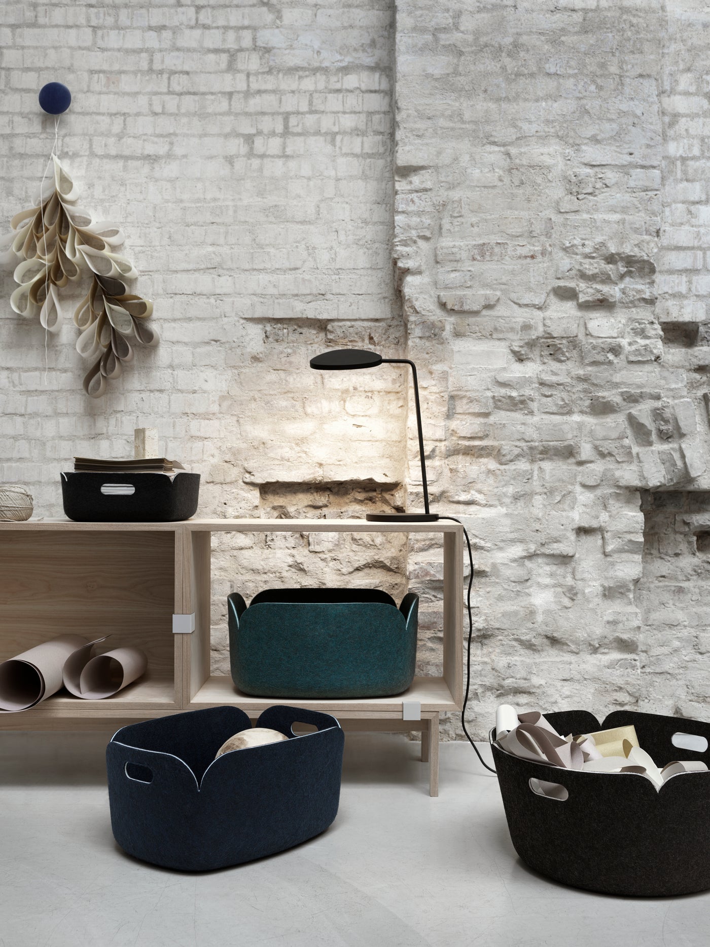 Panier de rangement Restore Rond — Ambiance