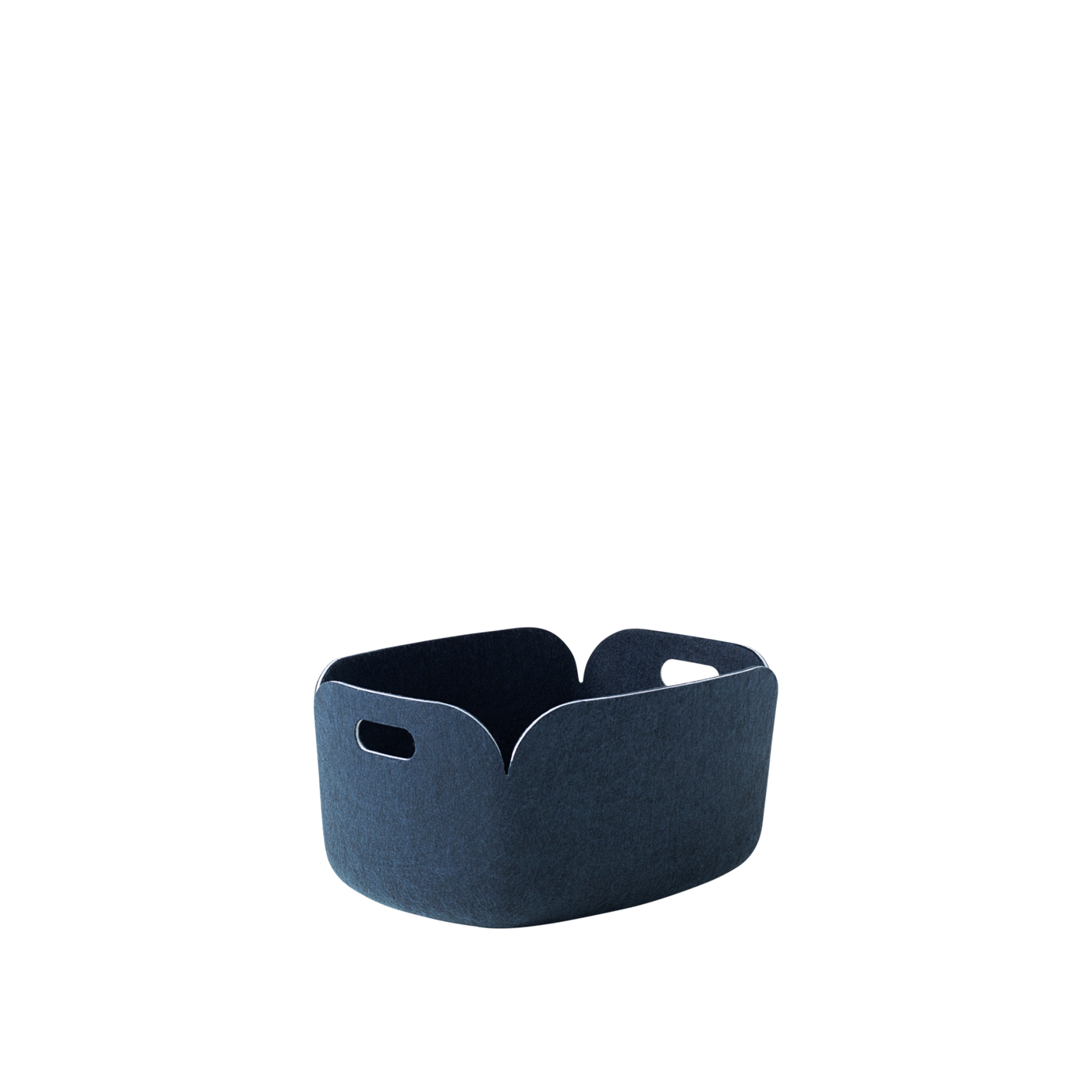 Panier de rangement Restore — grand — Bleu nuit