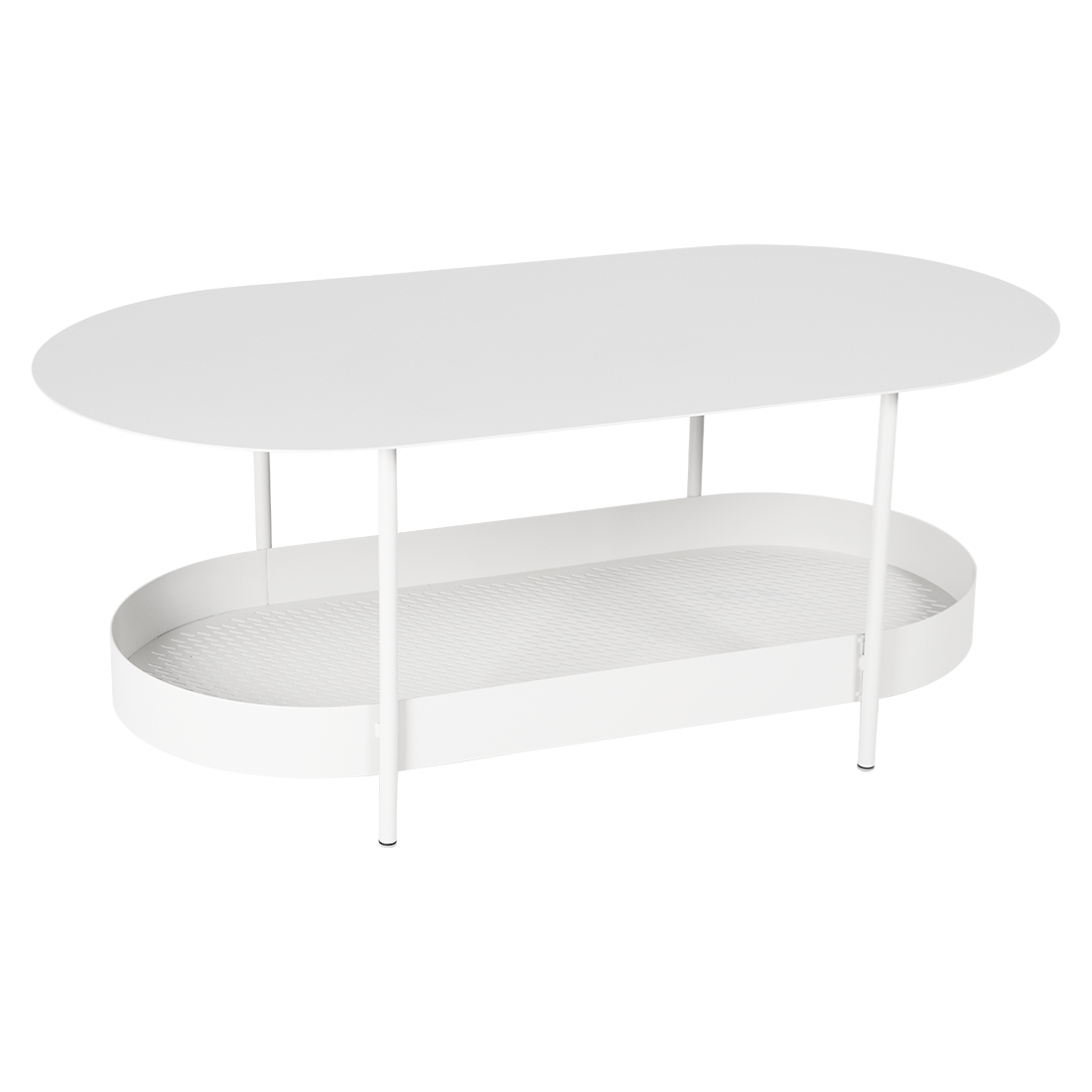 Table basse Salsa — Blanc coton