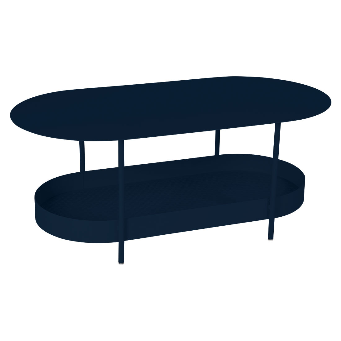 Table basse Salsa — Bleu abysse