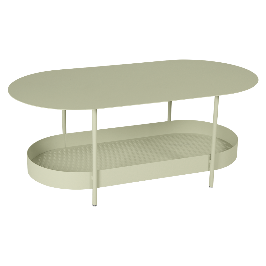 Table basse Salsa — Vert tilleul