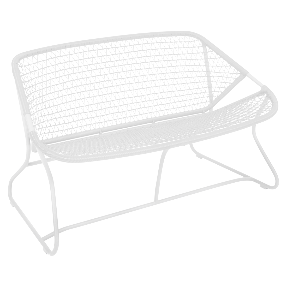 Banc Sixties — Blanc coton