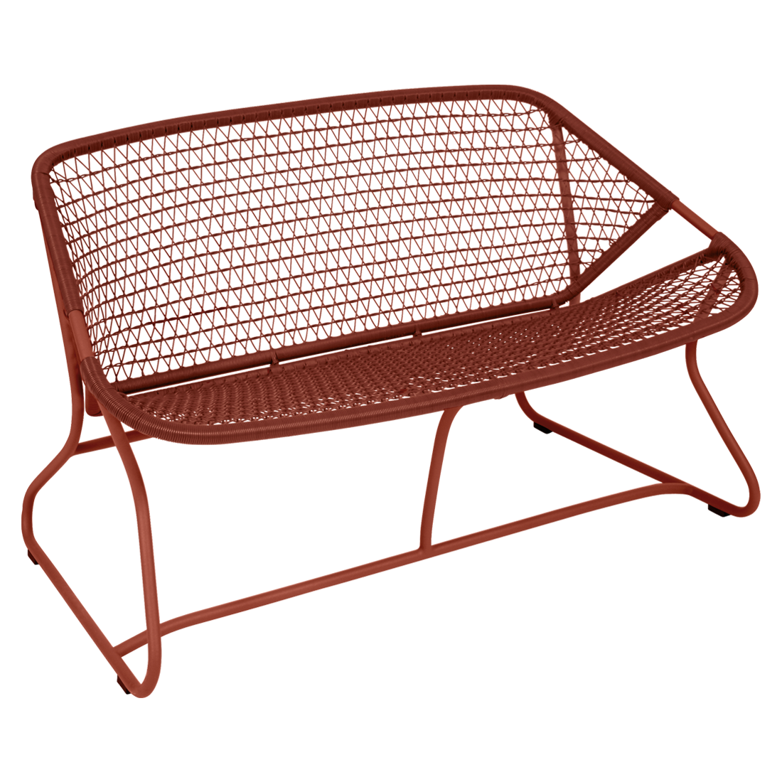 Banc Sixties — Ocre rouge