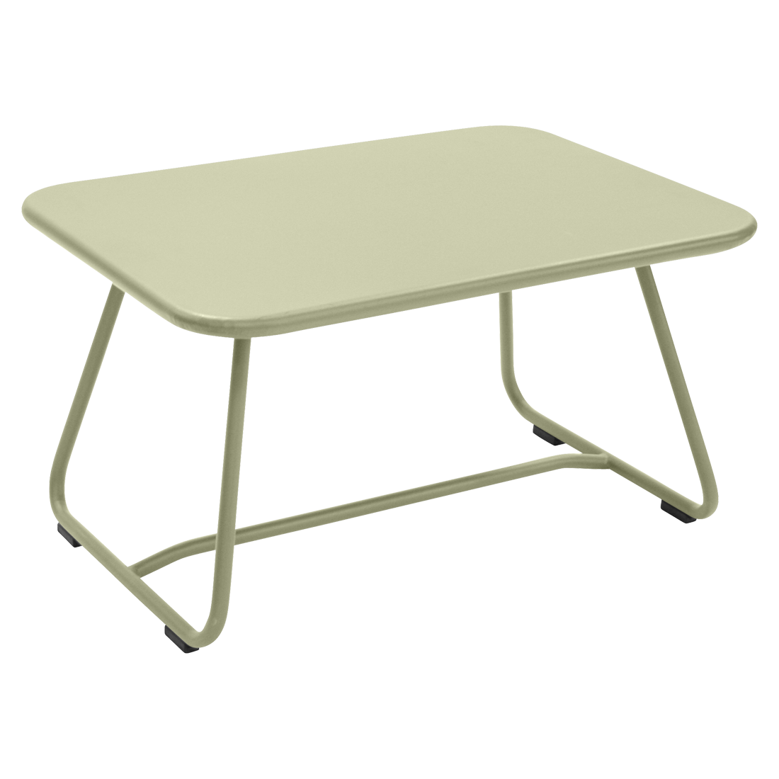 Table basse Sixties 76 x 55.5 cm — Vert tilleul